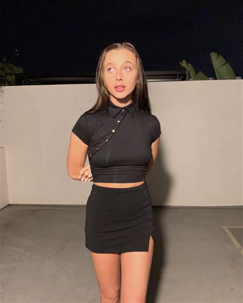 emma chamberlain black skirt.